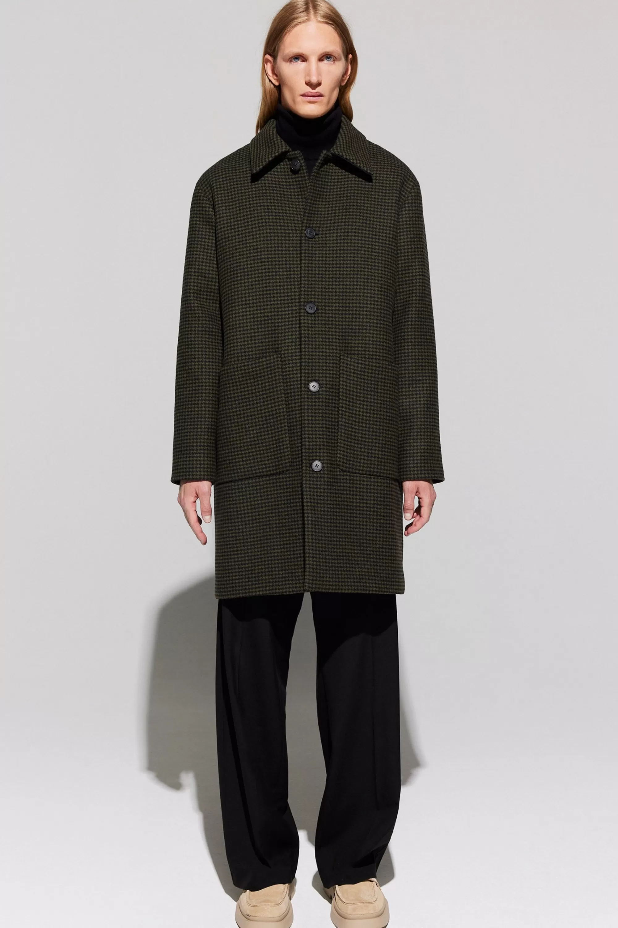 Elvine Coats & Jackets^Albert green check