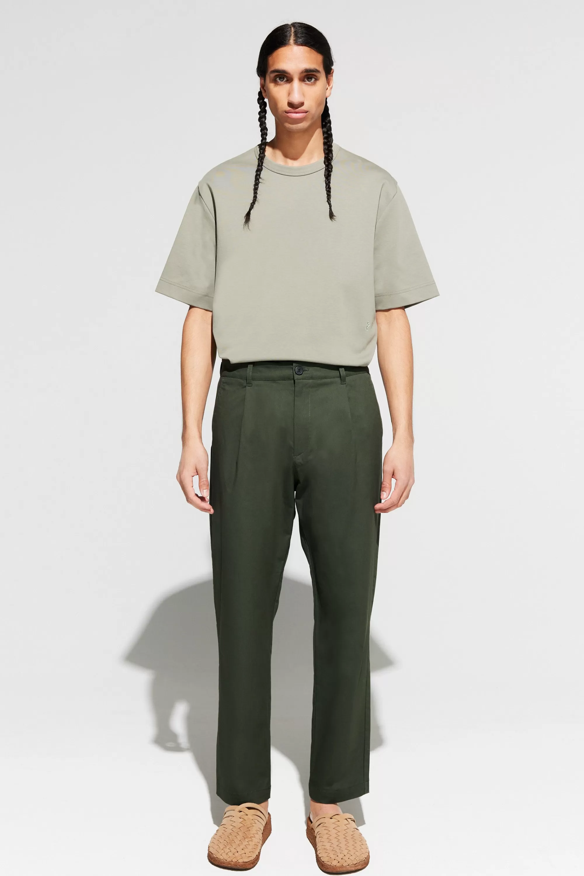 Elvine Pants^Arnason Twill shelter green