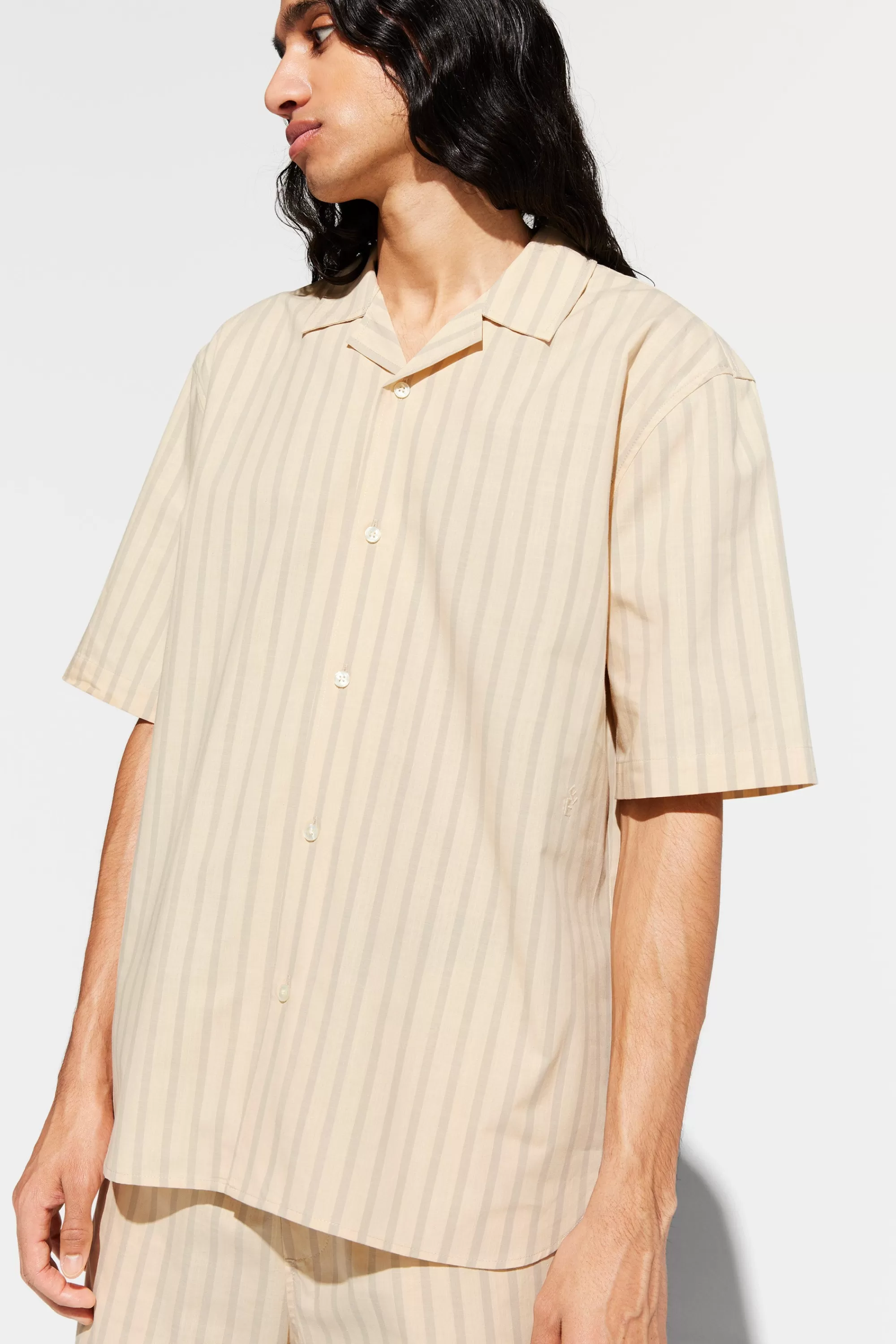 Elvine Shirts^Arve sand stripe