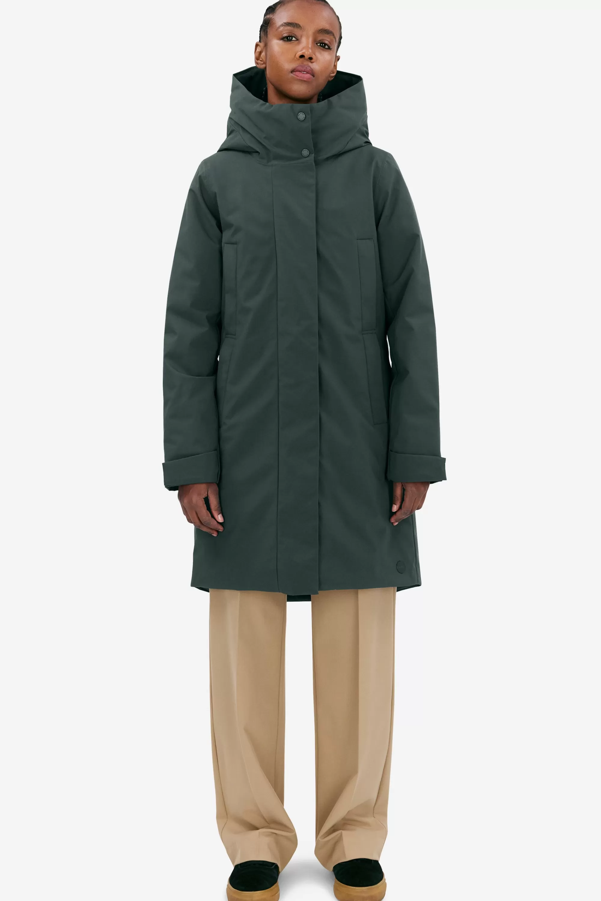 Elvine Coats & Jackets^Eline slate green