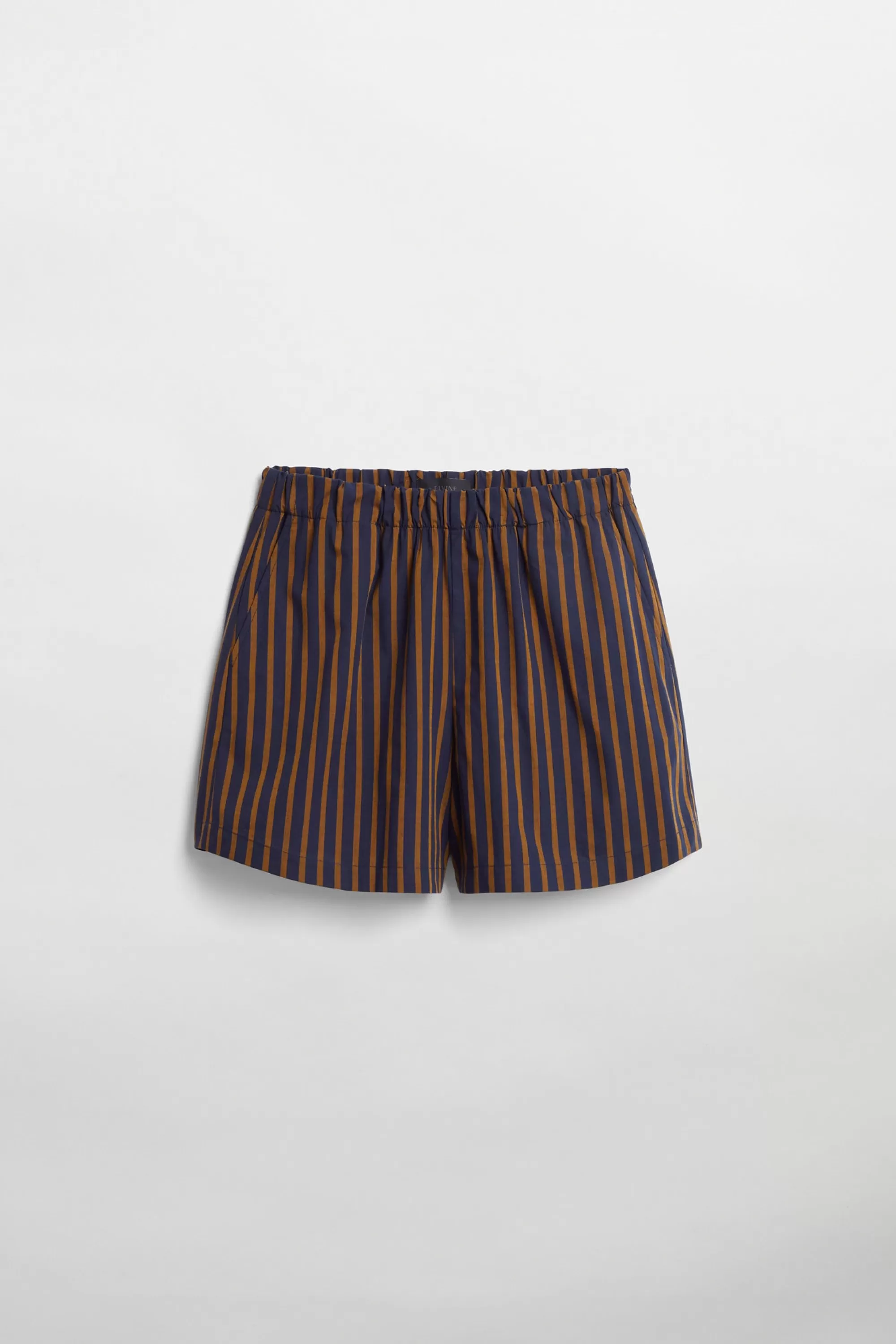 Elvine Pants^Erla dk navy stripe