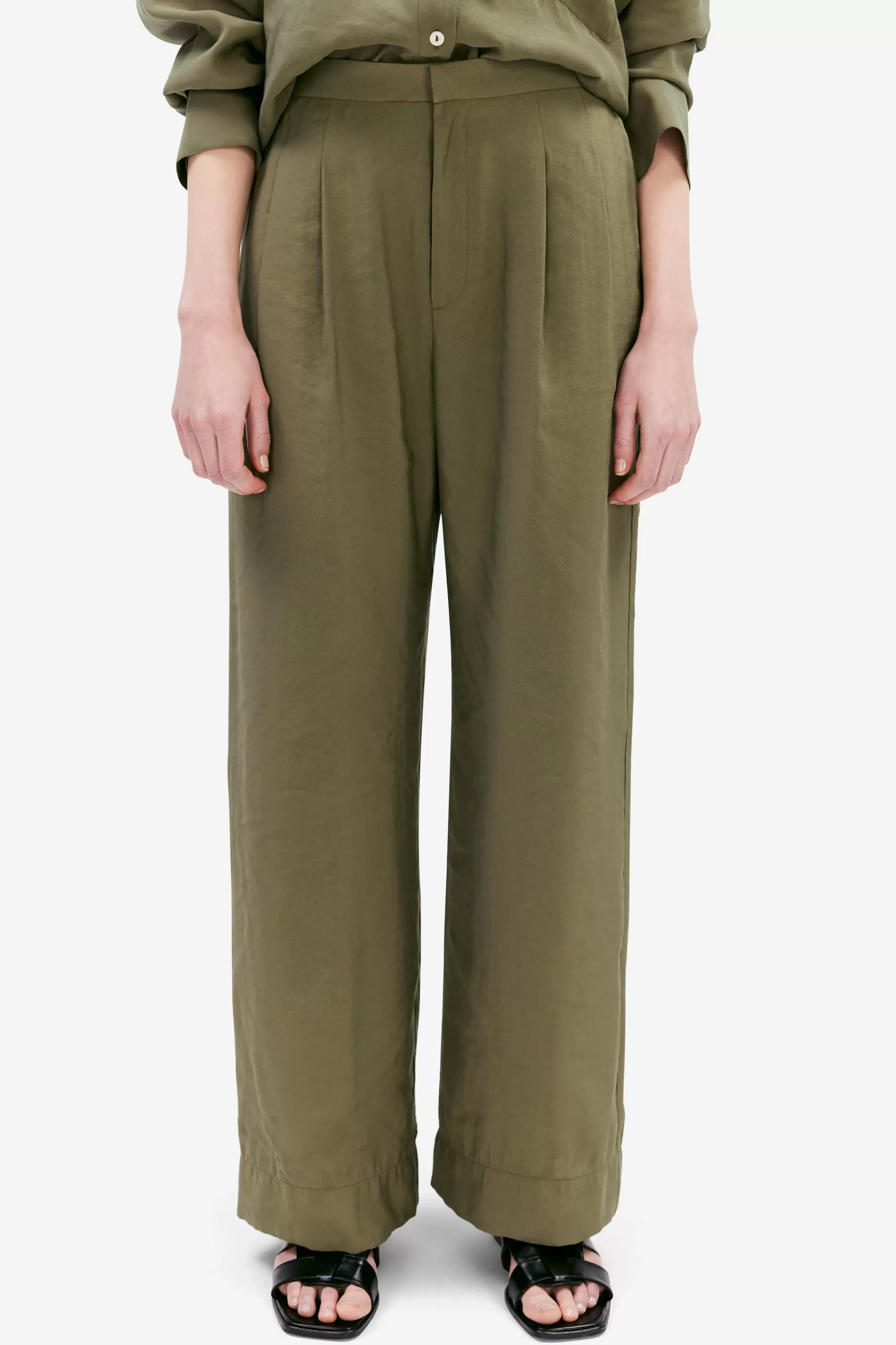 Elvine Pants^Lisette martini olive