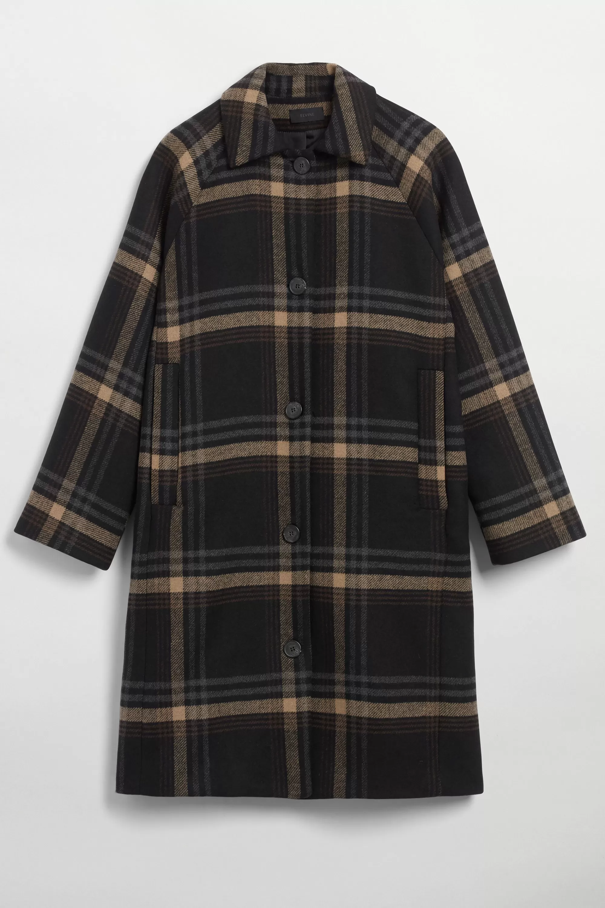 Elvine Coats & Jackets^Lorien brown check