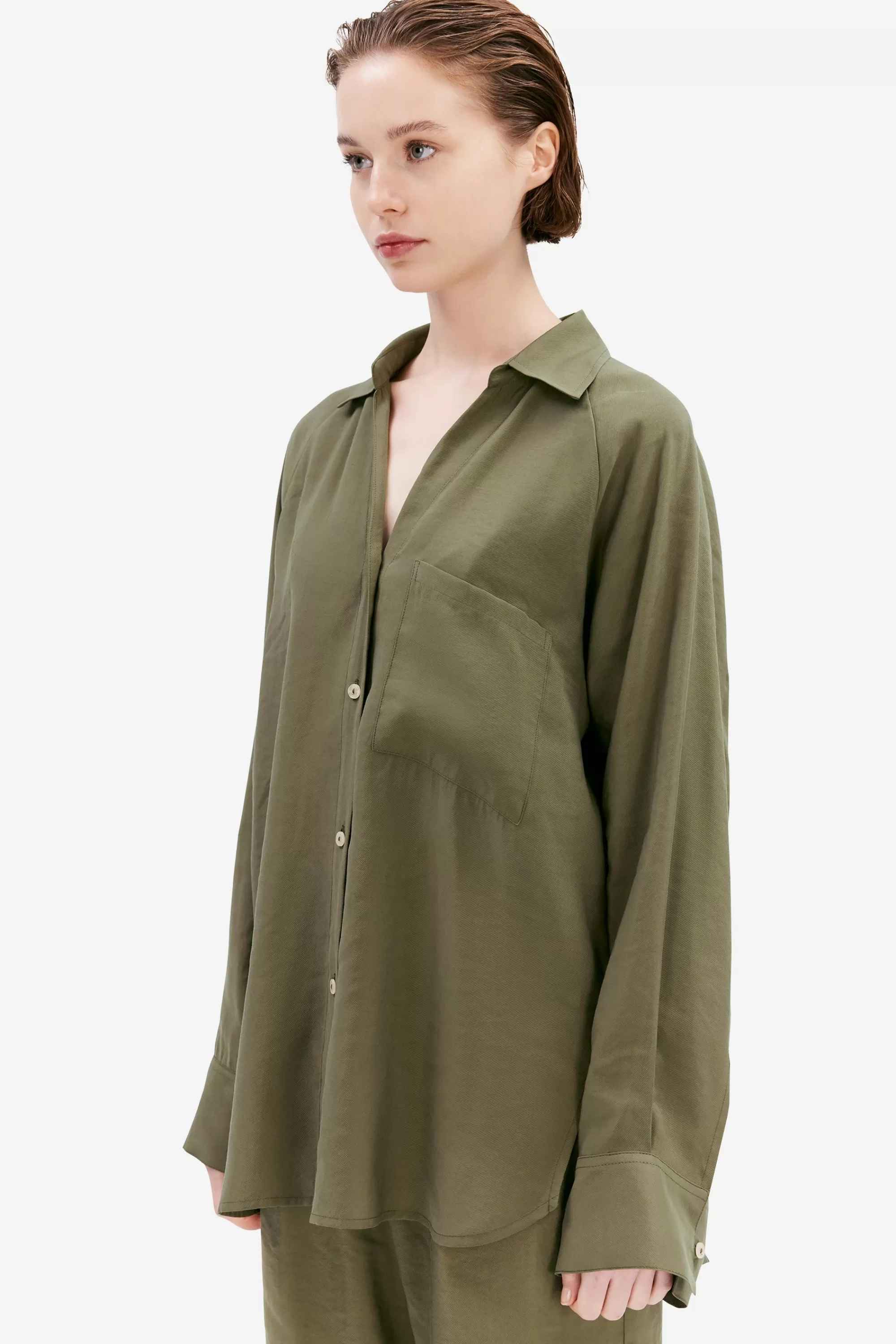 Elvine Tops^Milena martini olive