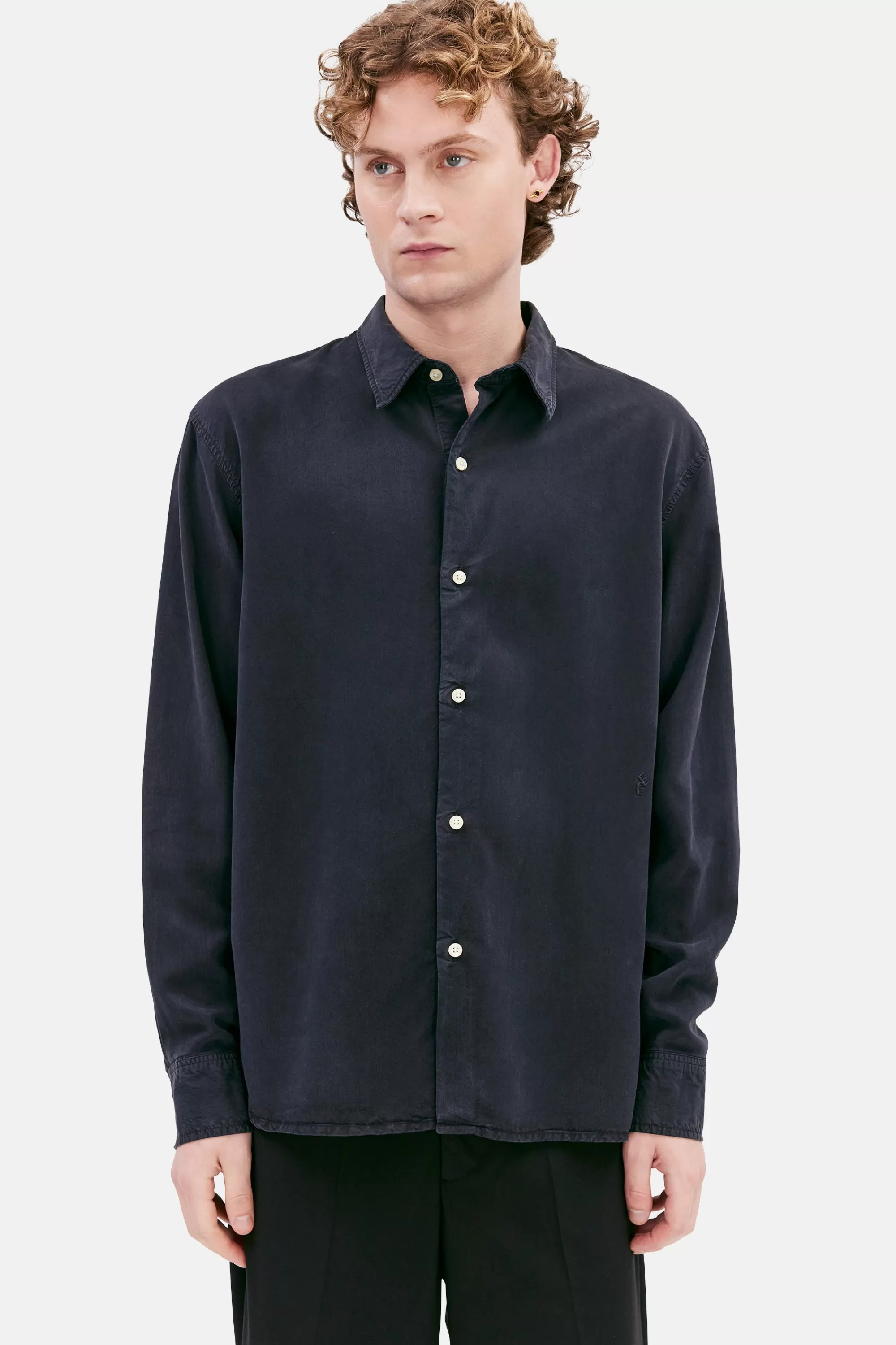 Elvine Shirts^Ossian dark navy