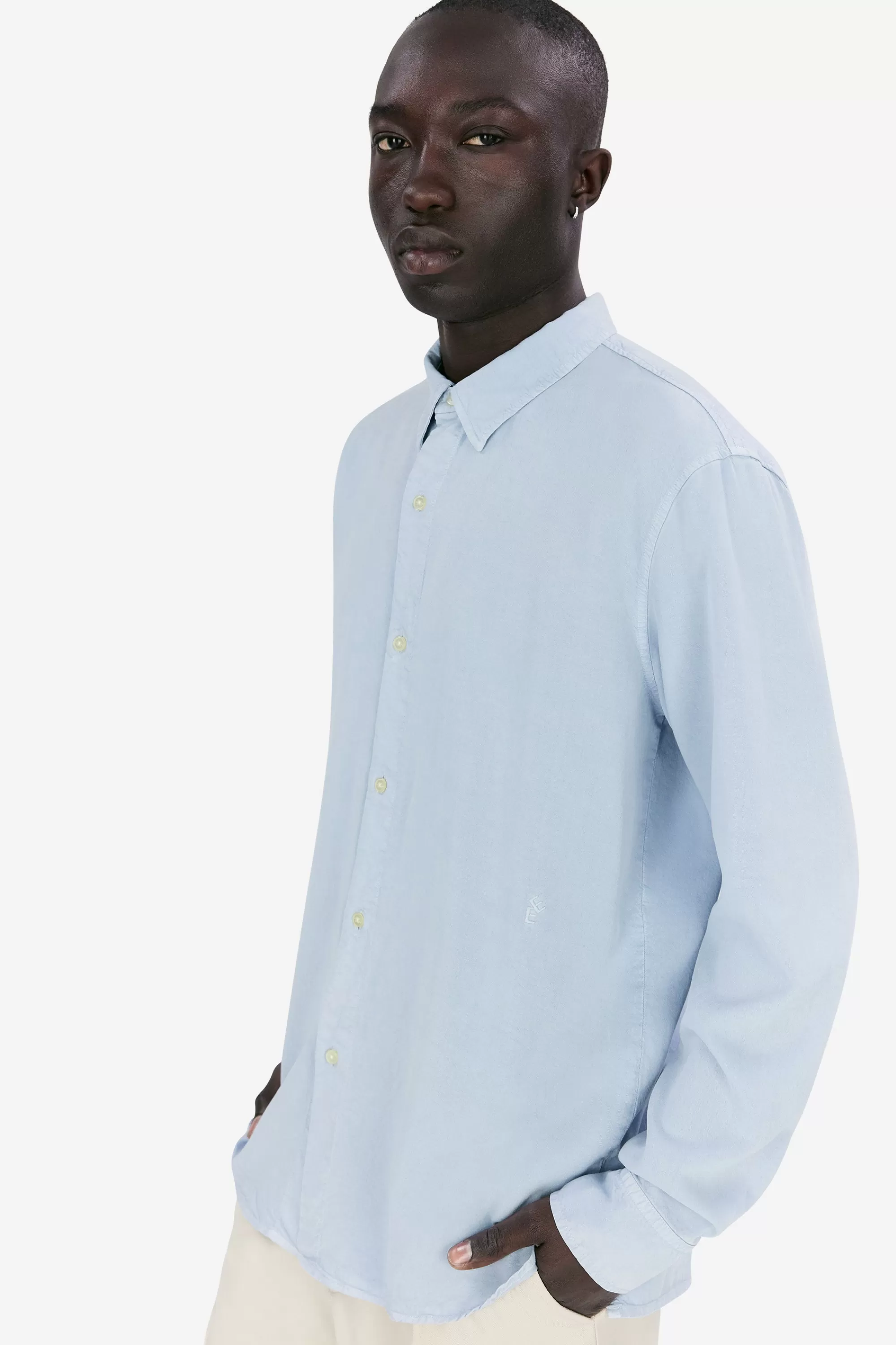 Elvine Shirts^Ossian light blue