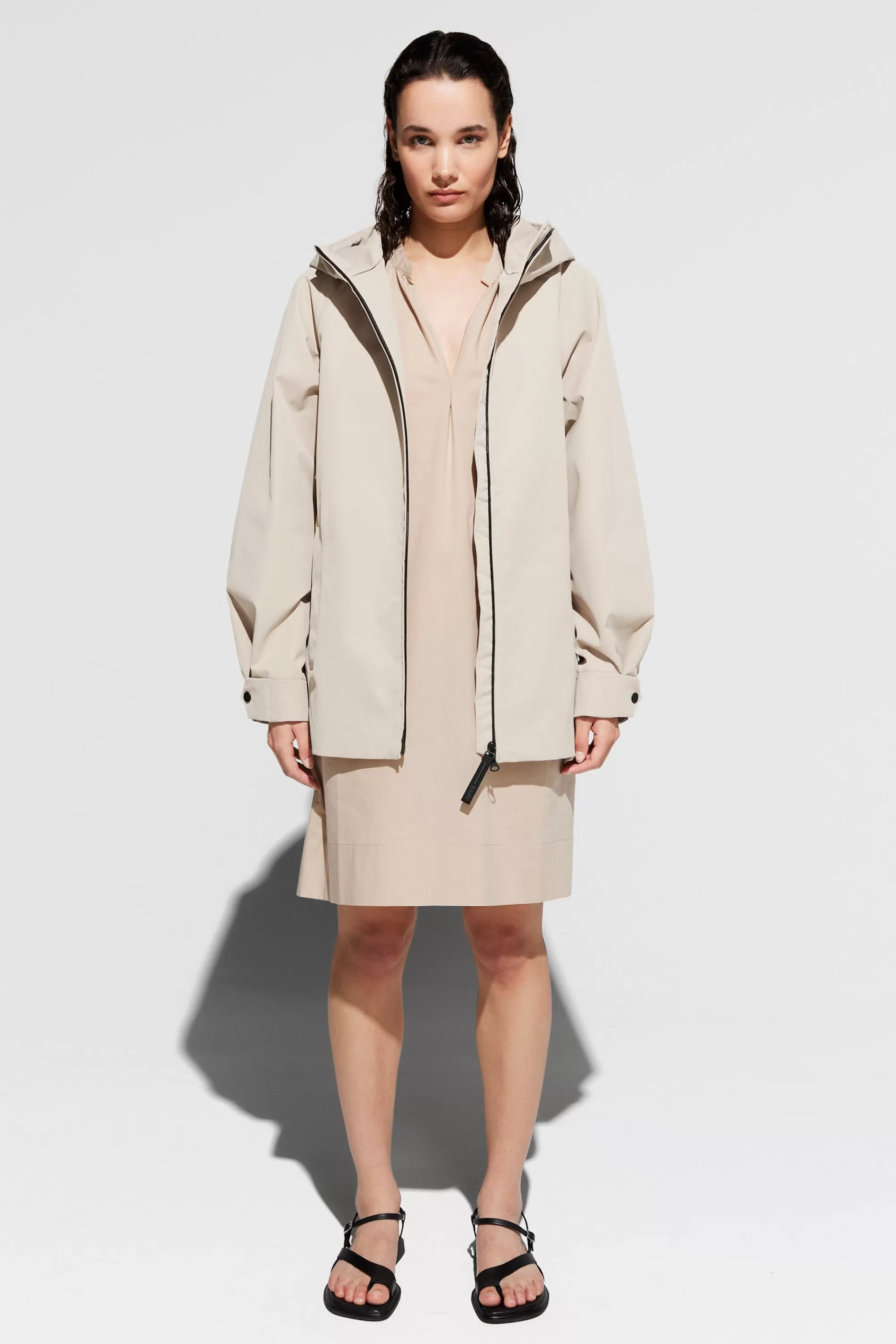 Elvine Coats & Jackets^Wilma sand grey